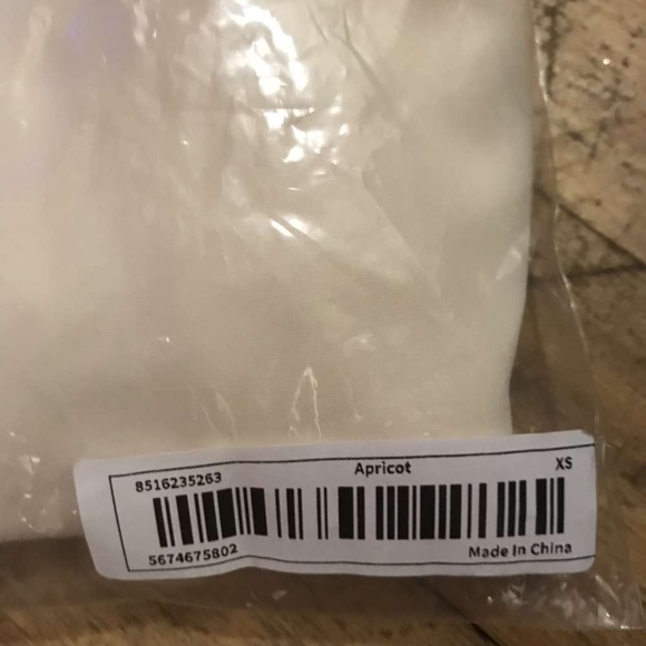 Apricot Color Summer Dress - Picture 3 of 9